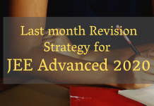 Last month Revision Strategy for JEE Advanced 2020