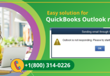 QuickBooks Outlook not responding