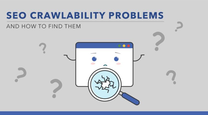seo crawlability issues mentioned in an animated picture