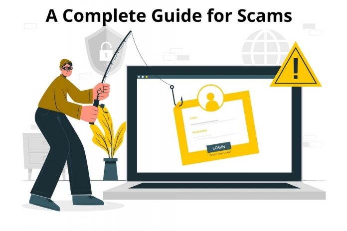 Scams are the fraud done online with the personal information of the money holders.