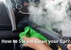 How to Steam Clean your Car