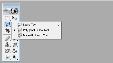 Lasso Tool (Shortcut L)