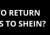 How to Return Clothes to SHEIN