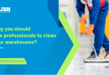 Hire professionals to clean your warehouses