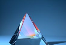 crystal pyramid