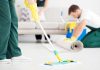 How to clean the wood floor with steam mop