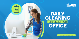 Daily cleaning checklist