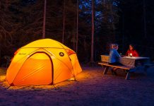 a camping trip