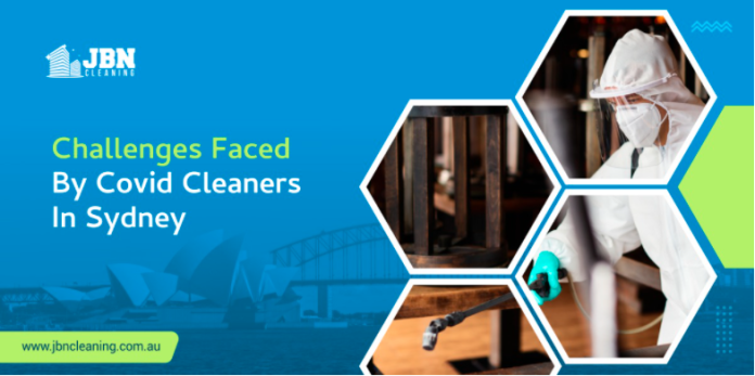 Covid deep cleaning process in Sydney