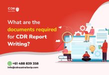 Required documents for CDR report writing