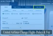 United Airlines Change Flight- Policy & Fee