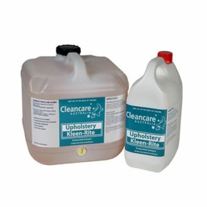 Upholstery detergent
