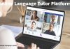 nline language tutoring platforms