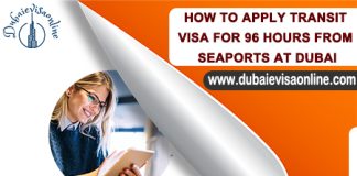 transit visa for 96 hours from seaports at dubai