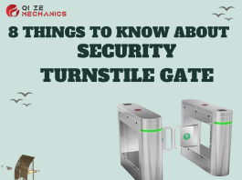8 Things to Know About Security Turnstile Gate