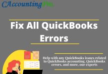 Fix All QuickBooks Error codes