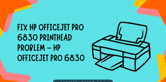 clean printhead hp 6830