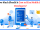 How Much Should it Cost to Hire Mobile App Developers