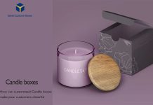 Attractive Candle Packaging Boxes
