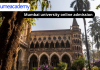 mumbai university online admission