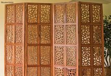 wooden room partition divider