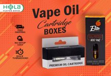 Vape Oil Cartridge Boxes