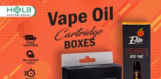 Vape Oil Cartridge Boxes