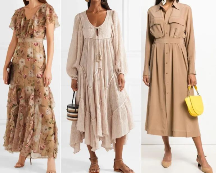 nude Colored Outfits for women