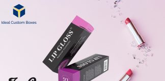 Custom Lip Gloss Boxes Promote Your Brand