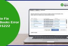 Fix QuickBooks Error 15222 - Featured Image